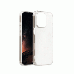 Θήκη Πλάτης Σιλικόνης Anti Shock 2mm Back Cover για Iphone 16 Pro - Χρώμα : Διάφανο