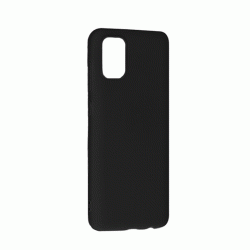 Matt TPU case For Samsung Galaxy A21s - Color : Black