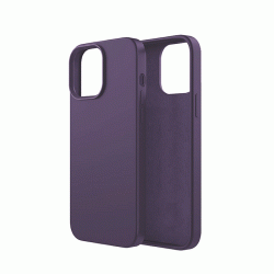 Θήκη Πλάτης Σιλικόνης Soft Back Cover για Iphone 16 Pro - Χρώμα : Μωβ