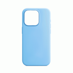 Θήκη Πλάτης Σιλικόνης Soft Back Cover για IPhone 16 Pro - Χρώμα : Γαλάζιο