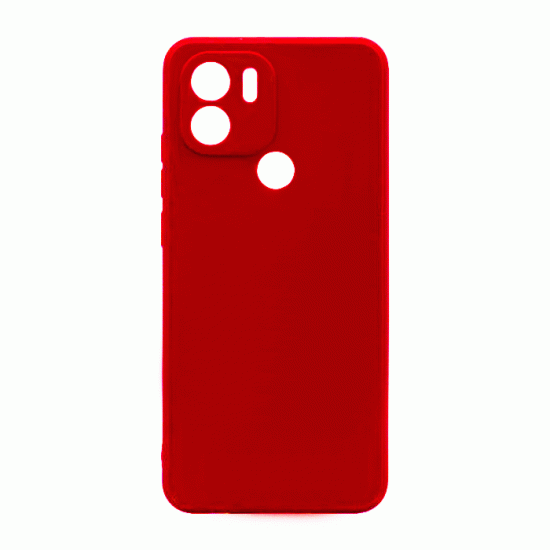 Θήκη Πλάτης Σιλικόνης Soft Back Cover για Xiaomi Redmi A1 Plus /  A2 Plus / POCO C50 Χρώμα : Κόκκινο
