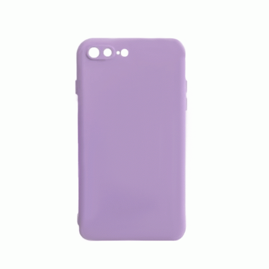 Θήκη Πλάτης Σιλικόνης Soft Back Cover για 7 Plus / 8 Plus - Χρώμα : Μωβ