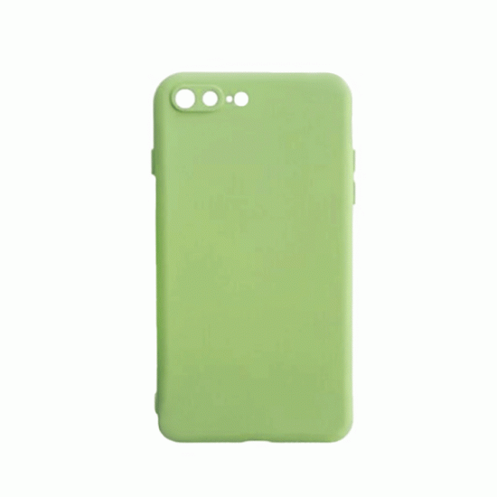 Θήκη Πλάτης Σιλικόνης Soft Back Cover για 7 Plus / 8 Plus - Χρώμα : Πράσινο