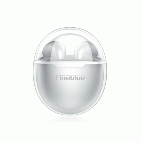 Fineblue F22 Pro Ασύρματα Ακουστικά Earbud Bluetooth Wireless Earphone με Θήκη Φόρτισης - Χρώμα : Λευκό 