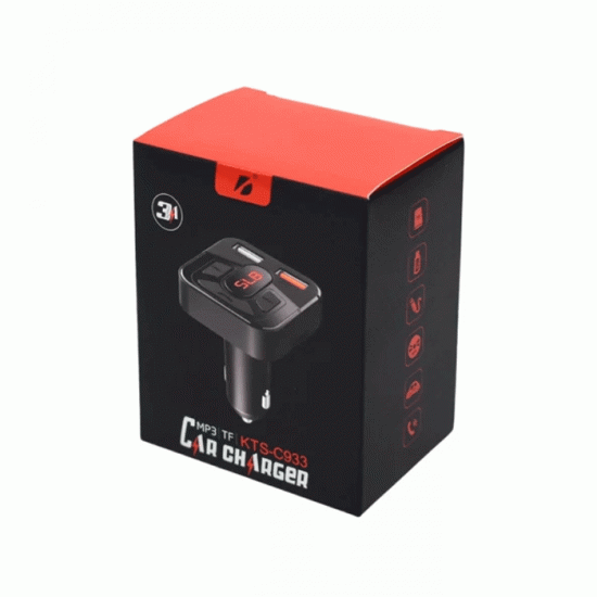 KTS-C933 Πομπός αυτοκινήτου / Bluetooth Transmissor Veicular FM 