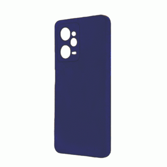 Θήκη Πλάτης Σιλικόνης Soft Back Cover για Xiaomi Redmi NOTE 12 PRO Χρώμα : Σκούρο Μπλε