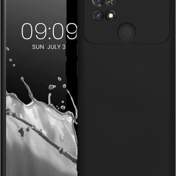 Soft Back Cover For Xiaomi Poco C40 Color : Black