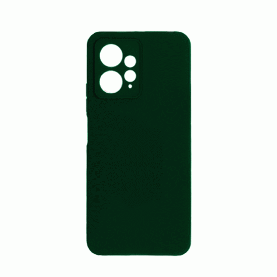 Θήκη Πλάτης Σιλικόνης Soft Back Cover για Xiaomi Redmi Note 12 4G Χρώμα : Σκούρο Πράσινο
