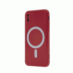 Magsafe Back Cover / Μαγνητική Θήκη HQ Για Iphone X / XS - Χρώμα : Μπορντό