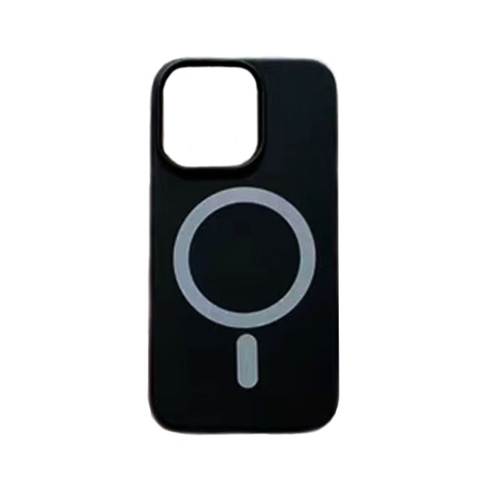 Magsafe Back Cover HQ For Iphone 12 Pro Max - Color : Black