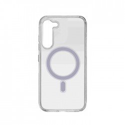 Magsafe Back Cover / Μαγνητική Θήκη Σιλικόνη Για Samsung S23 - Χρώμα : Διάφανο