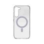 Magsafe Silicone Back Cover For Samsung S23 Plus (+) - Color : Clear