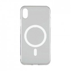 Magsafe Back Cover / Μαγνητική Θήκη Σιλικόνη Για Iphone X / XS - Χρώμα : Διάφανο