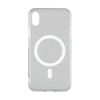 Magsafe Silicone Back Cover For Iphone X / XS - Color : Clear