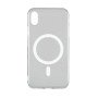 Magsafe Silicone Back Cover For Iphone XS Max - Color : Clear