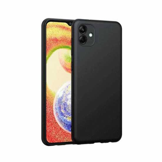 Θήκη Πλάτης Matt Back Cover για Samsung Galaxy A04E - Χρώμα : Μαυρο