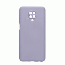 Θήκη Πλάτης Σιλικόνης Soft Back Cover για Xiaomi Redmi NOTE 9 PRO/ NOTE 9S Χρώμα : Μωβ