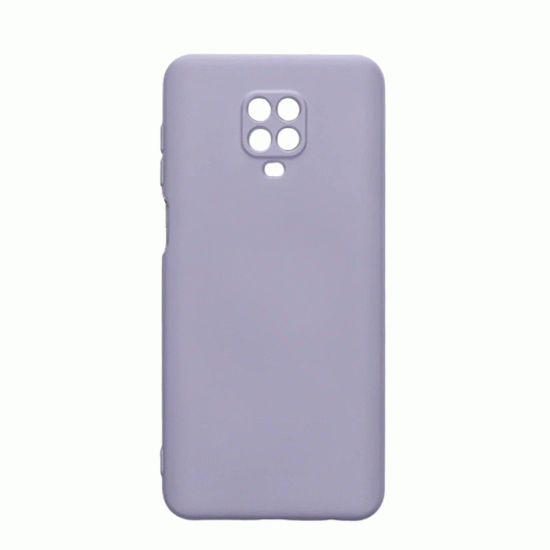 Θήκη Πλάτης Σιλικόνης Soft Back Cover για Xiaomi Redmi NOTE 9 PRO/ NOTE 9S Χρώμα : Μωβ
