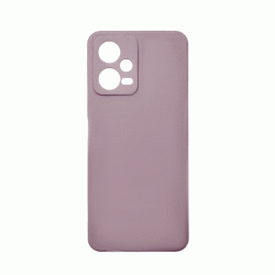 Θήκη Πλάτης Σιλικόνης Soft Back Cover για Xiaomi Redmi Note 12 5G Χρώμα : Μωβ