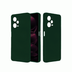 Θήκη Πλάτης Σιλικόνης Soft Back Cover για Xiaomi Poco X5 Χρώμα : Σκούρο Πράσινο