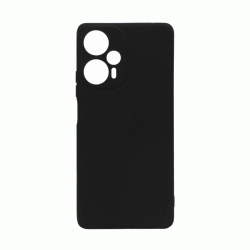 Θήκη Πλάτης Σιλικόνης Soft Back Cover για Xiaomi Poco F5 5G Χρώμα : Μαυρο