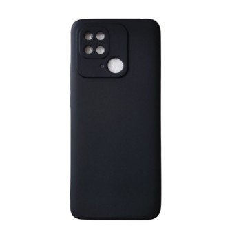 Soft Back Cover For Xiaomi Redmi 10C Color : Black