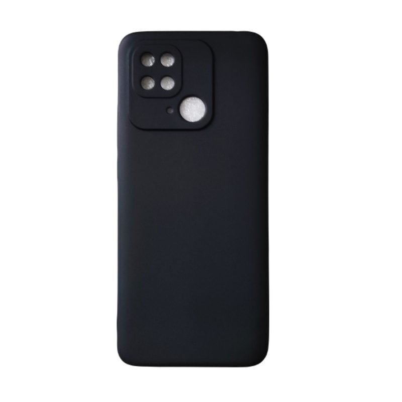 Soft Back Cover For Xiaomi Redmi 10C Color : Black