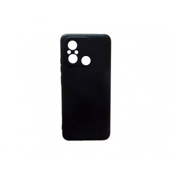 Soft Back Cover For Xiaomi Redmi 12C Color : Black