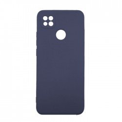 Θήκη Πλάτης Σιλικόνης Soft Back Cover για Xiaomi Redmi 9C / 10A / POCO C31 Χρώμα : Σκούρο Μπλε