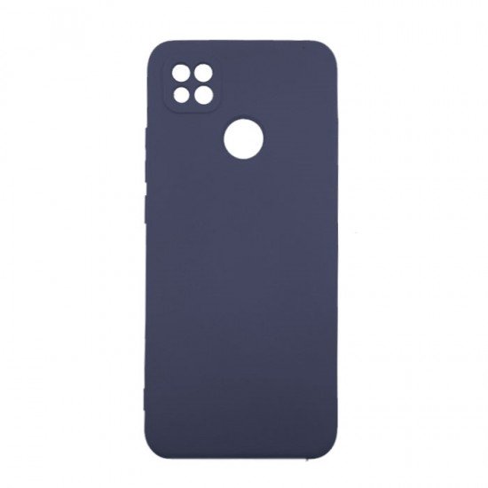 Θήκη Πλάτης Σιλικόνης Soft Back Cover για Xiaomi Redmi 9C / 10A / POCO C31 Χρώμα : Σκούρο Μπλε