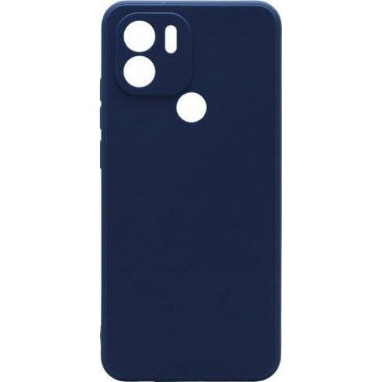 Θήκη Πλάτης Σιλικόνης Soft Back Cover για Xiaomi Redmi A1 Plus (+) /  A2 Plus (+) / POCO C50 Χρώμα : Σκούρο Μπλε