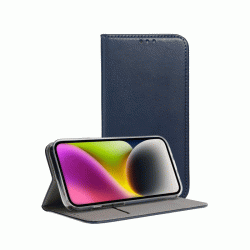 Smart Magnetic case / Θήκη Βιβλίο Για Samsung Galaxy S24 Plus Σκούρο Μπλε