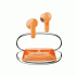 AWEI T85 Ακουστικά Ασύρματα Bluetooth HiFI STEREO BASS TWS Earphones Wireless Earbuds με θήκη φόρτισης Χρώμα : Πορτοκαλί