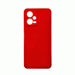 Θήκη Πλάτης Σιλικόνης Soft Back Cover για Xiaomi Redmi Note 12 5G Χρώμα : Κόκκινο