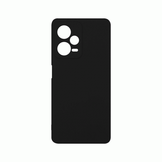 Θήκη Πλάτης Σιλικόνης Soft Back Cover για Xiaomi Redmi NOTE 12 PRO Χρώμα : Μαυρο