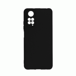 Θήκη Πλάτης Σιλικόνης Soft Back Cover για Xiaomi Redmi Note 11 4G Χρώμα : Μαυρο