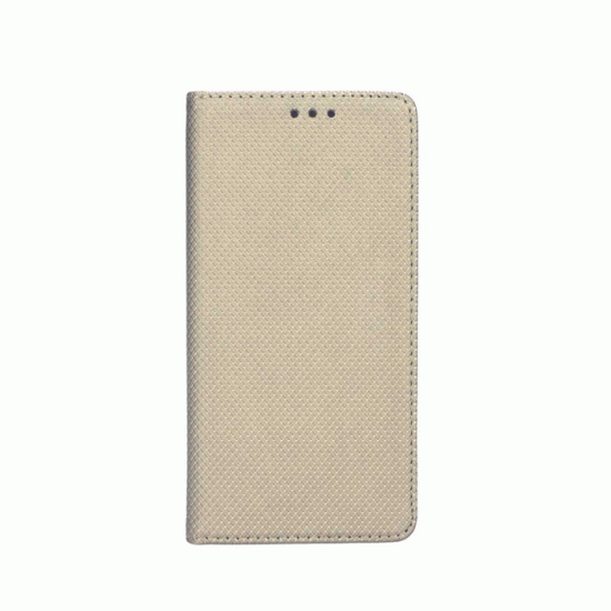 Smart Magnetic case / Θήκη Βιβλίο Για Samsung Galaxy A15 Χρυσό 
