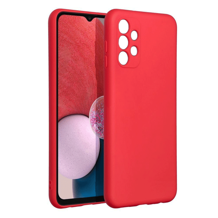 Soft Back Cover For Samsung A13 4G - Color : Red