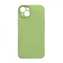 Θήκη Πλάτης Σιλικόνης Soft Back Cover για IPhone 14 Plus - Χρώμα : Πράσινο