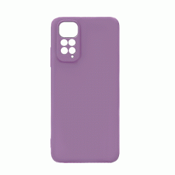 Θήκη Πλάτης Σιλικόνης Soft Back Cover για Xiaomi Redmi NOTE 11 PRO 5G Χρώμα : Μωβ
