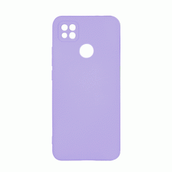 Θήκη Πλάτης Σιλικόνης Soft Back Cover για Xiaomi Redmi 9C / 10A / POCO C31 Χρώμα : Μωβ