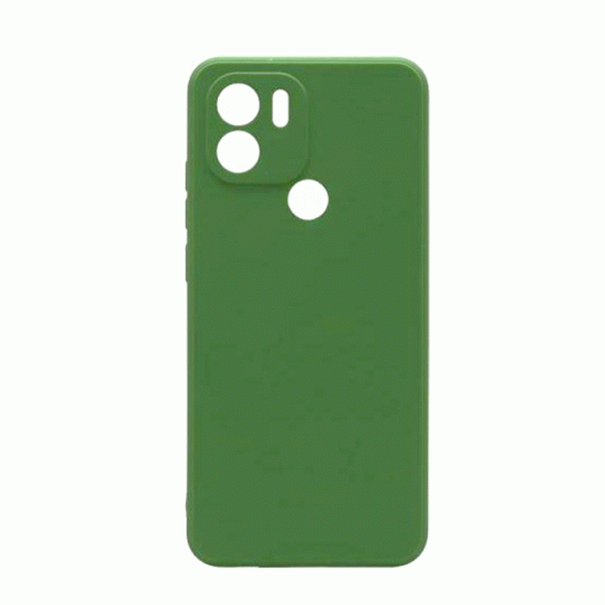 Θήκη Πλάτης Σιλικόνης Soft Back Cover για Xiaomi Redmi A1 Plus (+) /  A2 Plus (+) / POCO C50 Χρώμα : Πράσινο