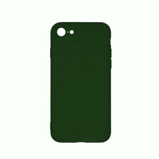 Θήκη Πλάτης Σιλικόνης Soft Back Cover για Iphone 7G / 8G - Χρώμα : Σκούρο Πράσινο