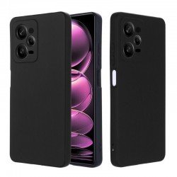 Θήκη Πλάτης Σιλικόνης Soft Back Cover για Xiaomi Poco X5 PRO 5G Χρώμα : Μαυρο