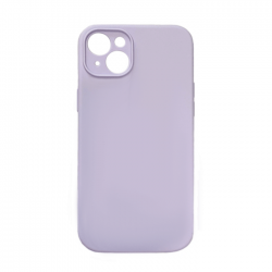 Θήκη Πλάτης Σιλικόνης Soft Back Cover για IPhone 14 Plus - Χρώμα : Μωβ