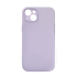 Θήκη Πλάτης Σιλικόνης Soft Back Cover για IPhone 14 Plus - Χρώμα : Μωβ