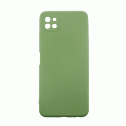 Θήκη Πλάτης Σιλικόνης Soft Back Cover για Samsung A22 5G - Χρώμα : Πράσινο