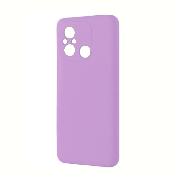Soft Back Cover For Xiaomi Redmi 12C Color : Purple