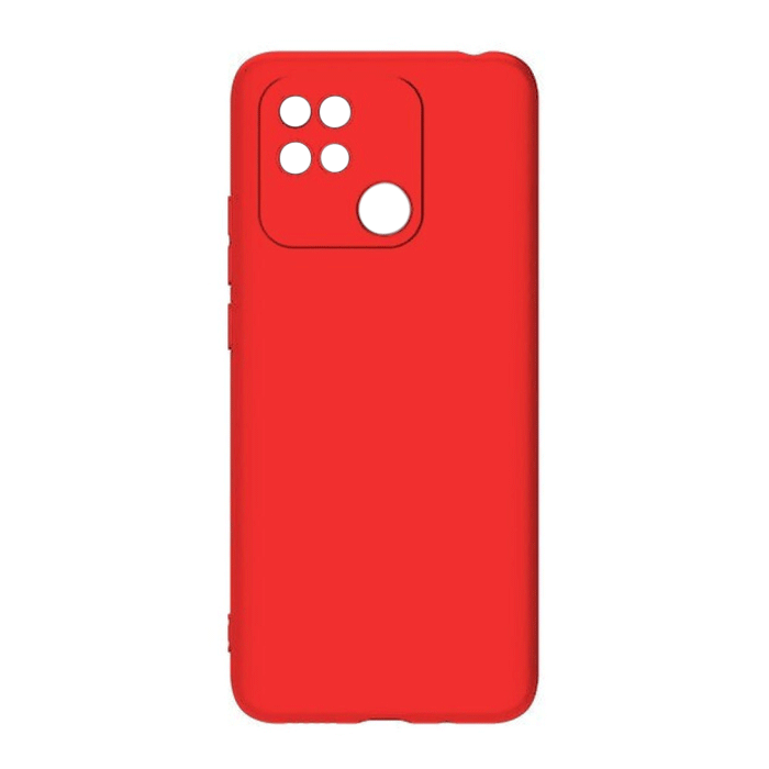 Soft Back Cover For Xiaomi Redmi 10C Color : Red