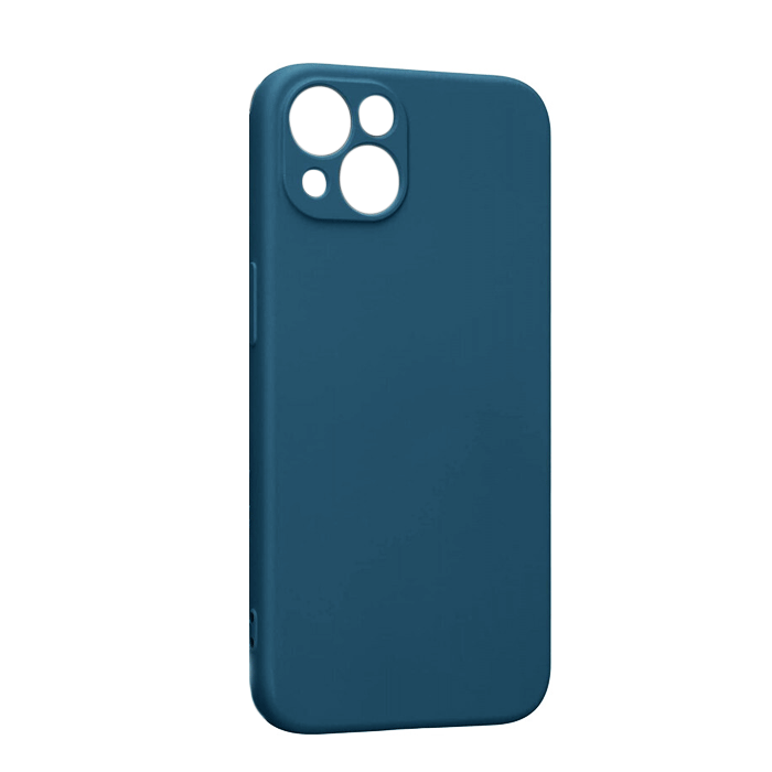 Soft Back Cover For IPhone 13 - Color : Dark Blue